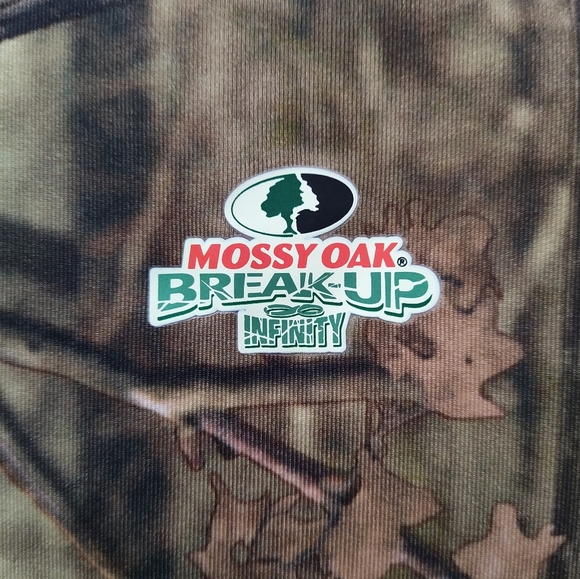 🛍️Men's Mossy Oak Camouflage Performance Shirt Size Medium - Picture 4 of 4